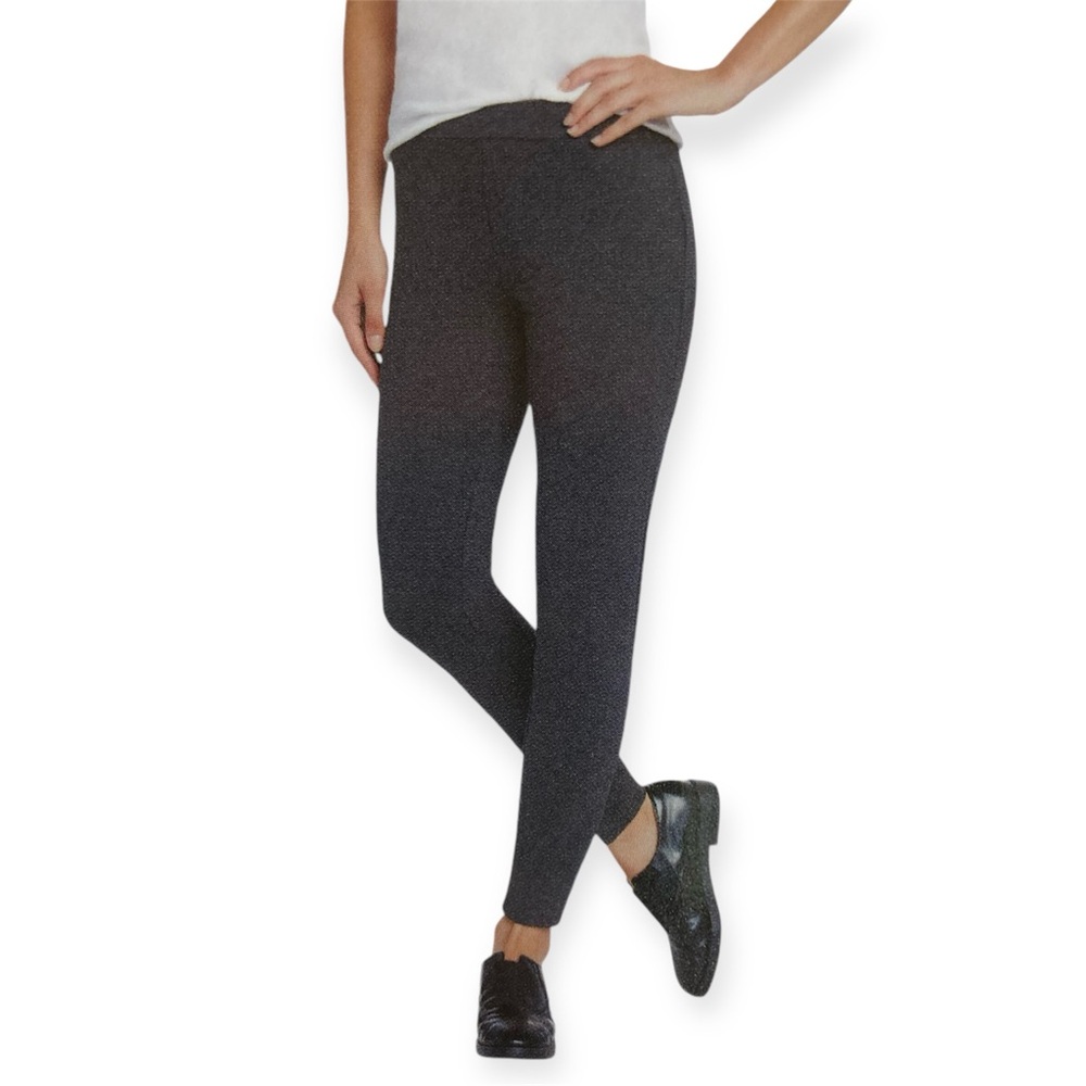 Matty M | New Ladies Heather Charcoal Thick Leggings - Picture 1 of 6